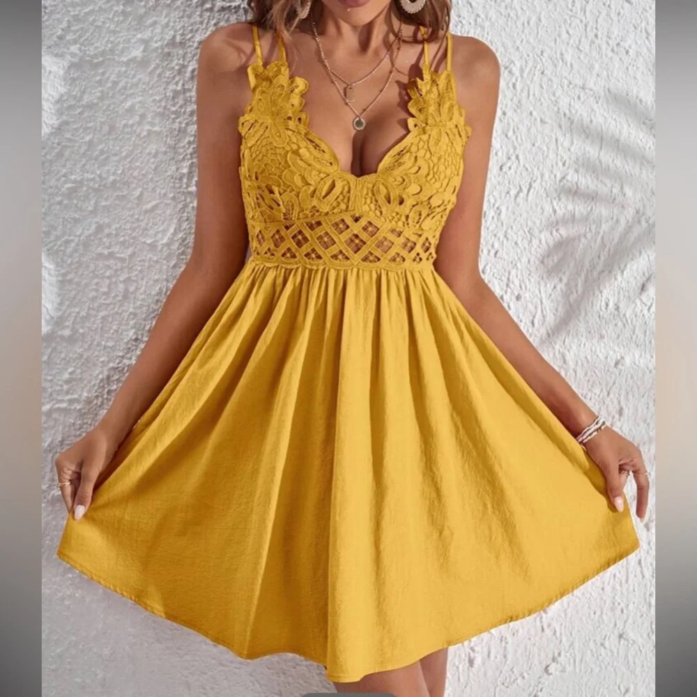 Boho lace cami top - Picture 6 of 16